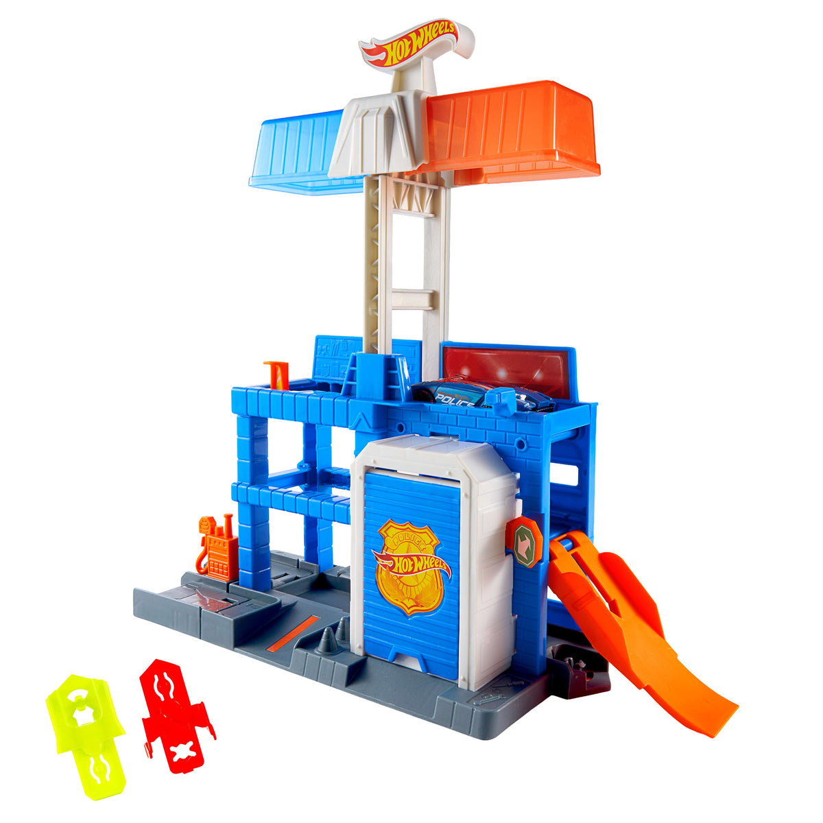 Hot Wheels City Pista de Brinquedo Torre de Polícia