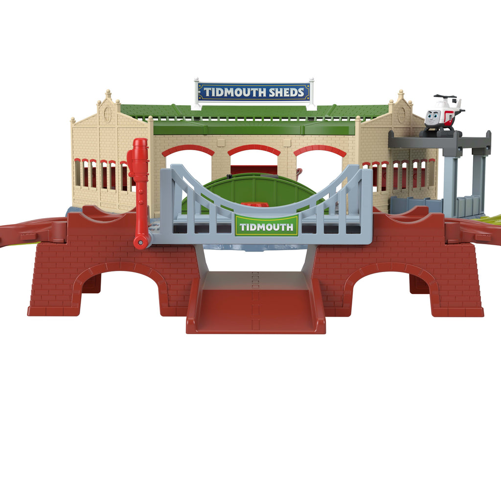 Thomas & Friends Pista de Juguete Cobertizos de Tidmouth