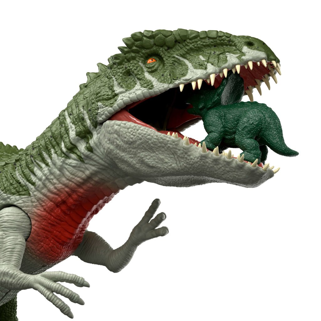 Coffret de 2Figurines de Dinosaures Jurassic World: Giganotosaure et Thérizinosaure