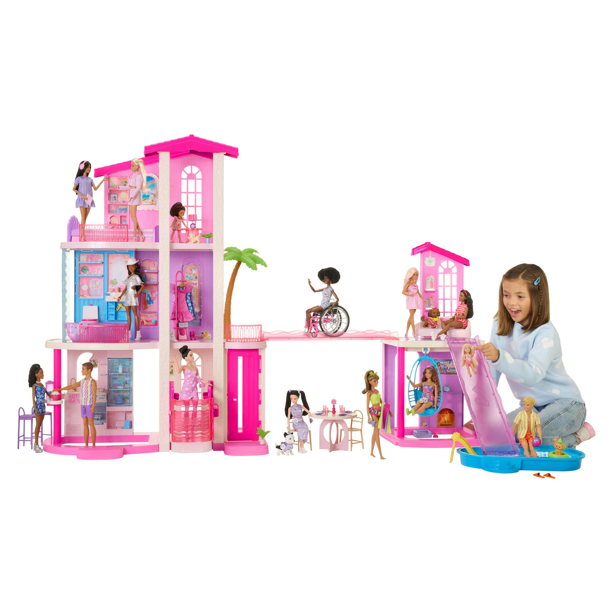 Barbie-La Maison de Rêve® de Barbie-Avec Plus de 65 Éléments
