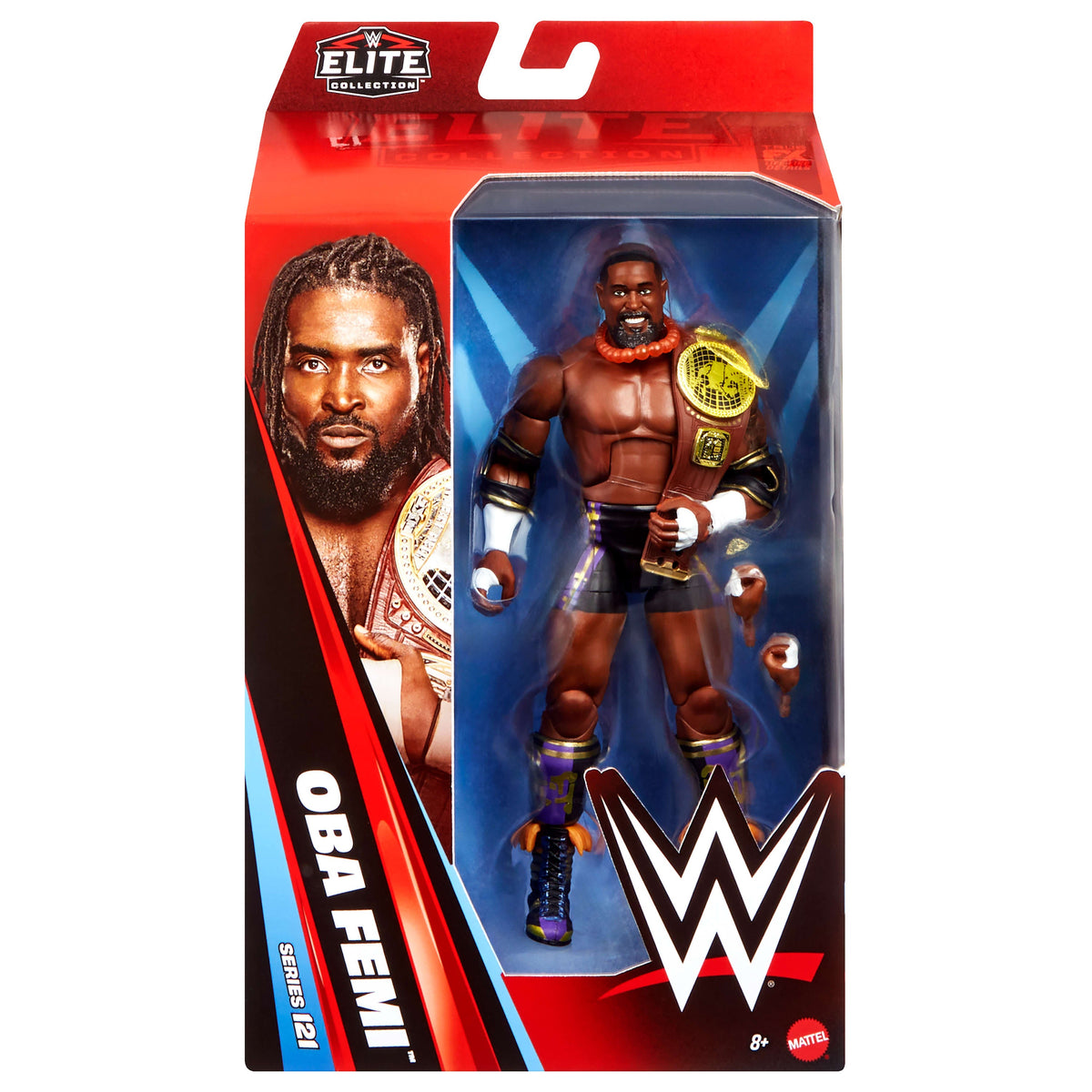 Wwe Figurine Articulée Élite Oba Femi