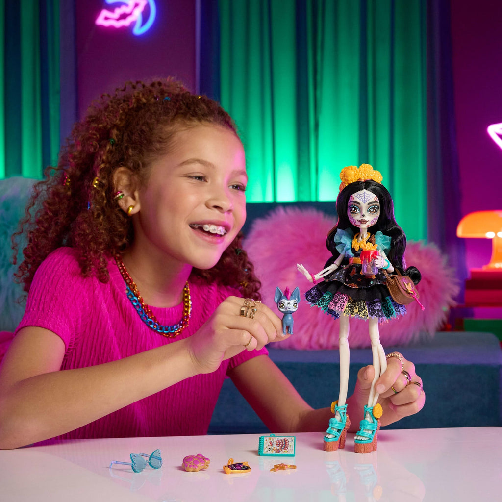 Monster High Muñeca Look Monstruoso Skelita