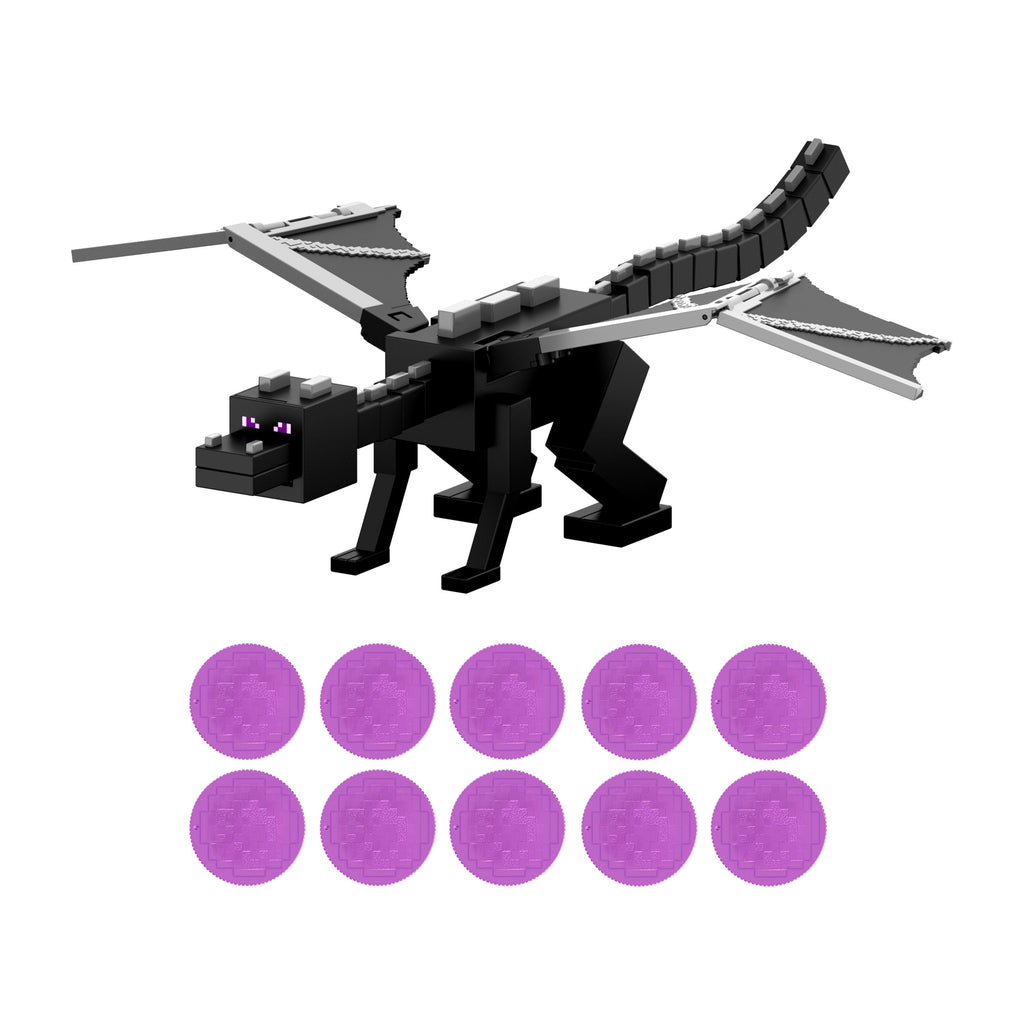 Minecraft Vanilla Figura de Accion enderdragon de 3.25 pulgadas