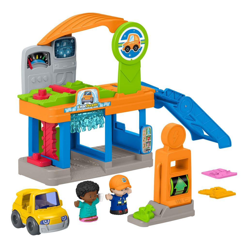 Fisher-Price La Station de Lavage Rigolote Little People