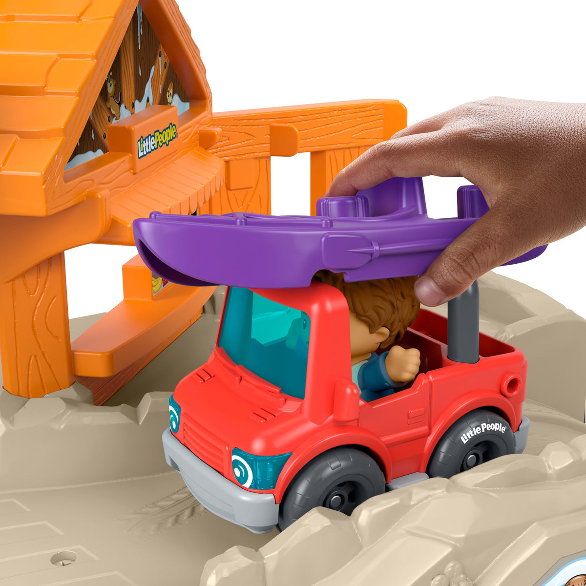 Little People Juguete para Bebés Set de Juego Montaña Definitiva