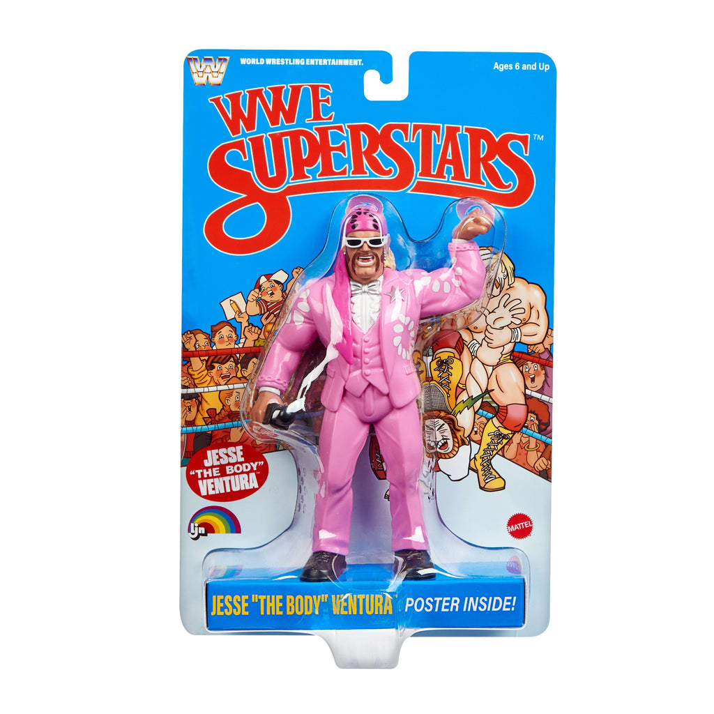 Wwe Superstars Ljn Figurine Articulée Jesse The Body Ventura