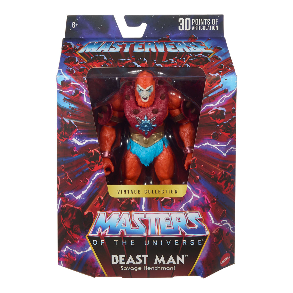 Masters Of The Universe Masterverse Vintage Collection Action Figures, Motu Toys 30 Articulations