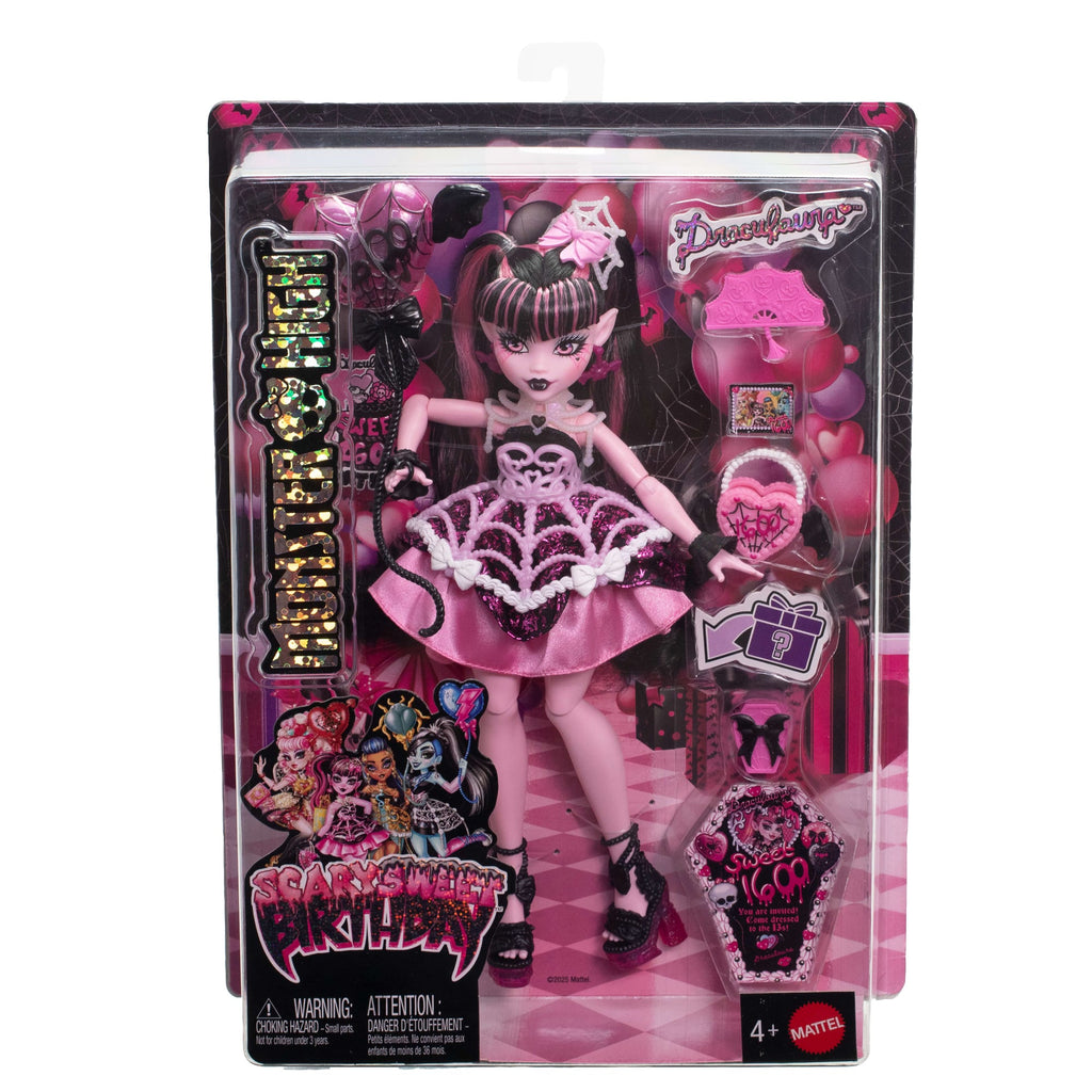 Monster High-Draculaura Anniversaire Monstrueusement Mémorable-Poupée