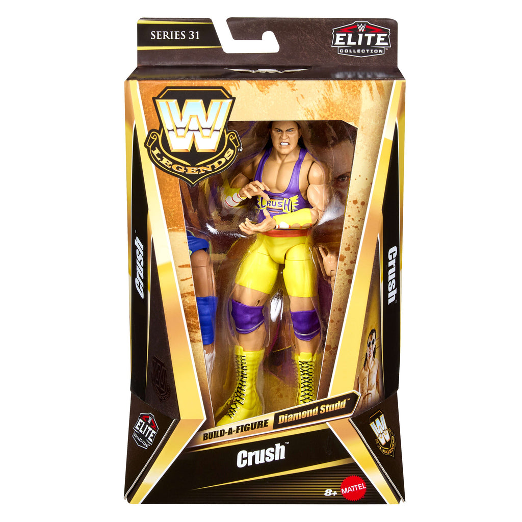 WWE Elite Legends Kona Crush Action Figure & Accessories, Series 31 6-inch Set