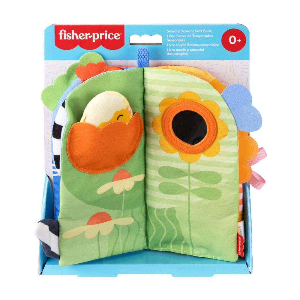 Fisher-Price Baby Brinquedo para Bebês FP Livro Sensorial