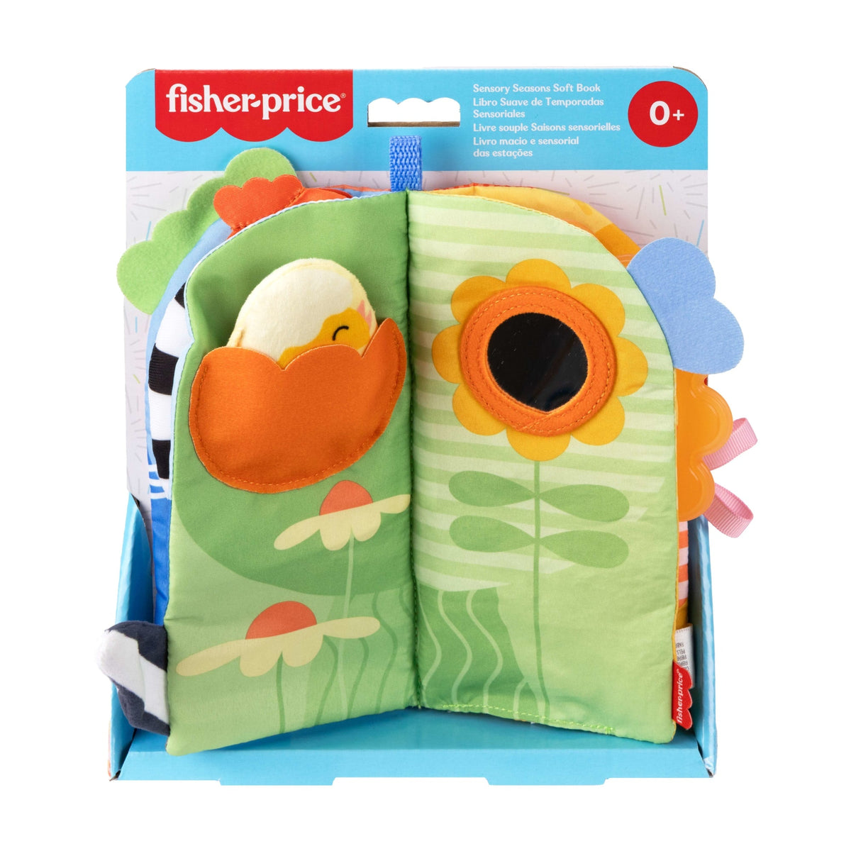 Fisher-Price Baby Brinquedo para Bebês FP Livro Sensorial