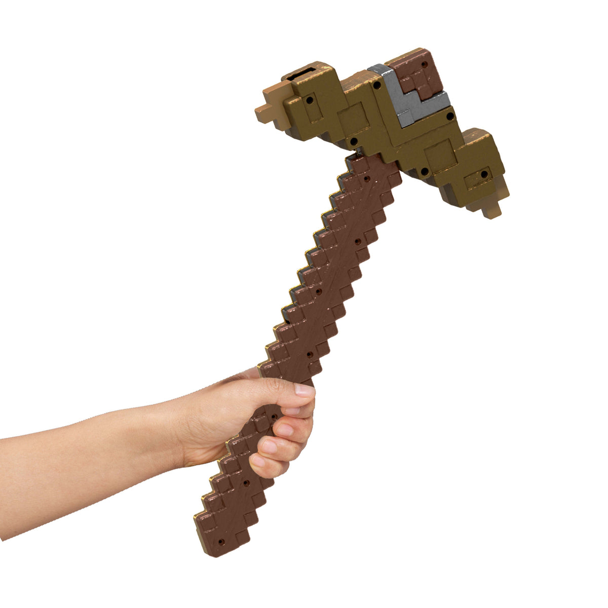 Minecraft Vanilla Figura de Accion Espada‑Pico Transformable