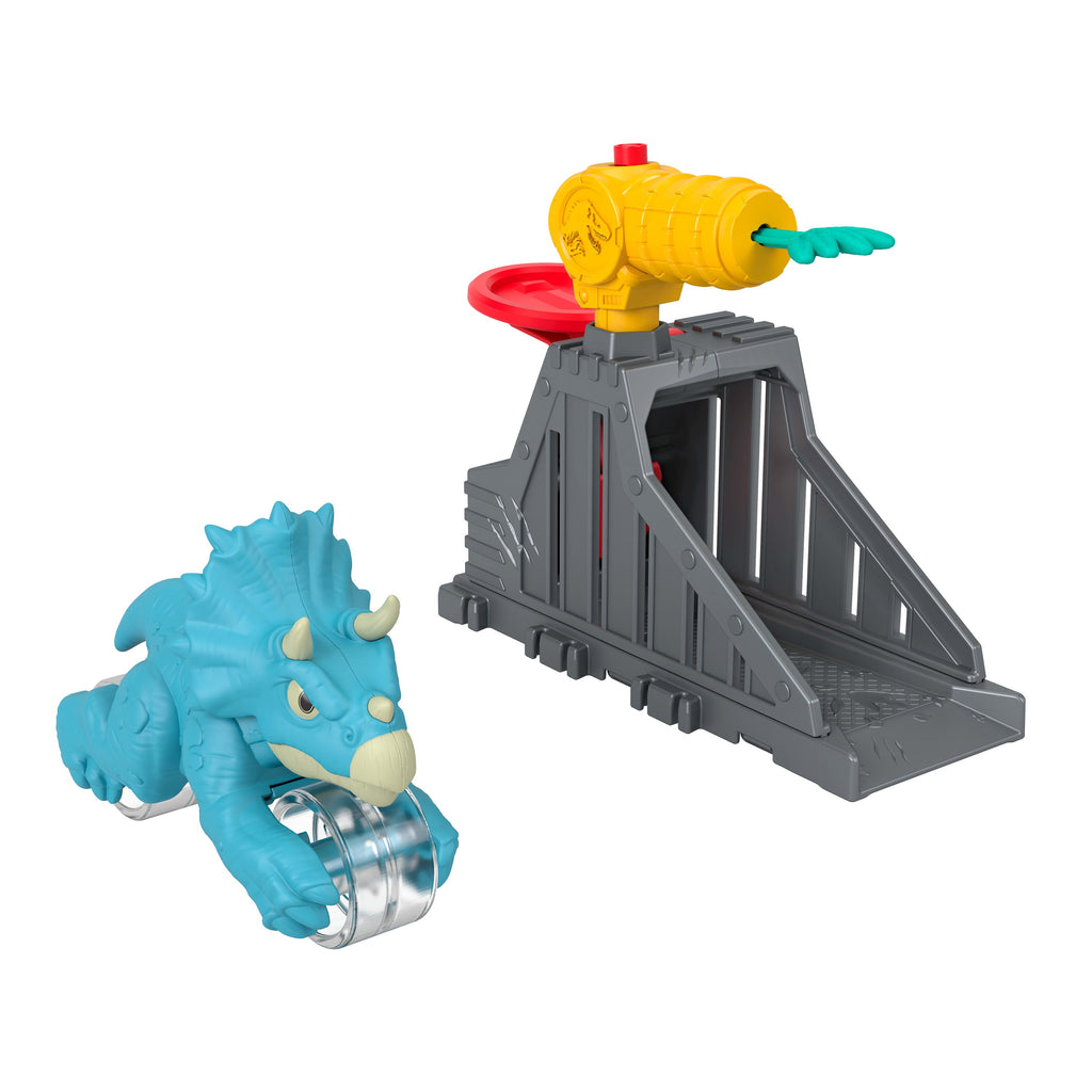 Imaginext Jurassic World Lanceur Tricératops