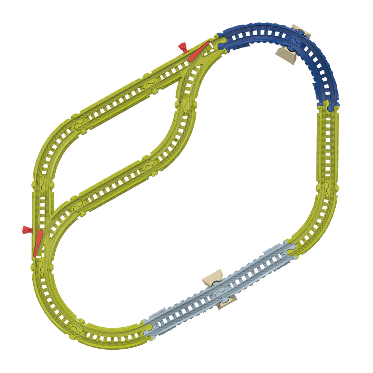 Thomas & Friends From Fisher-Price Easy Connect Track Kit, 22 Pieces, Percy Engine & Reusable Bag