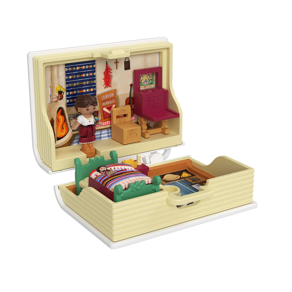 Polly Pocket X American Girl Dolls & Playset, 3-Pack With Keychain, Samantha, Kirsten, And Josefina