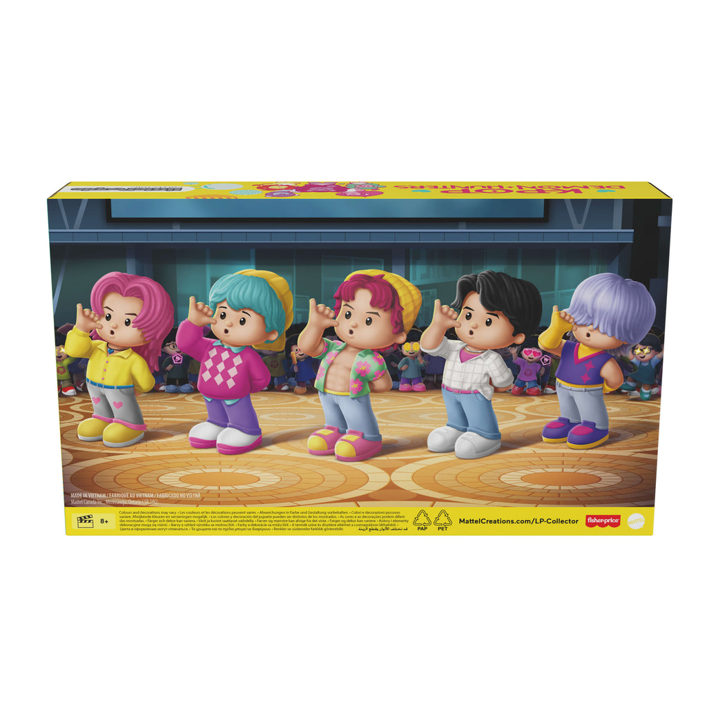 Coffret KPop demon Hunters: Saja Boys Little People Collector en Édition Spéciale, 5 Figurines