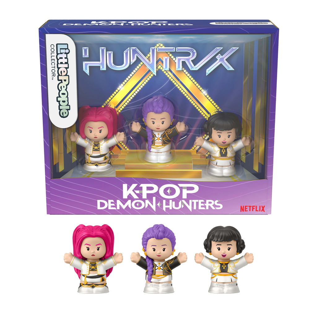 Little People Collector Kpop Demon Hunters: Huntr/X Special Edition Set, 3 Figures
