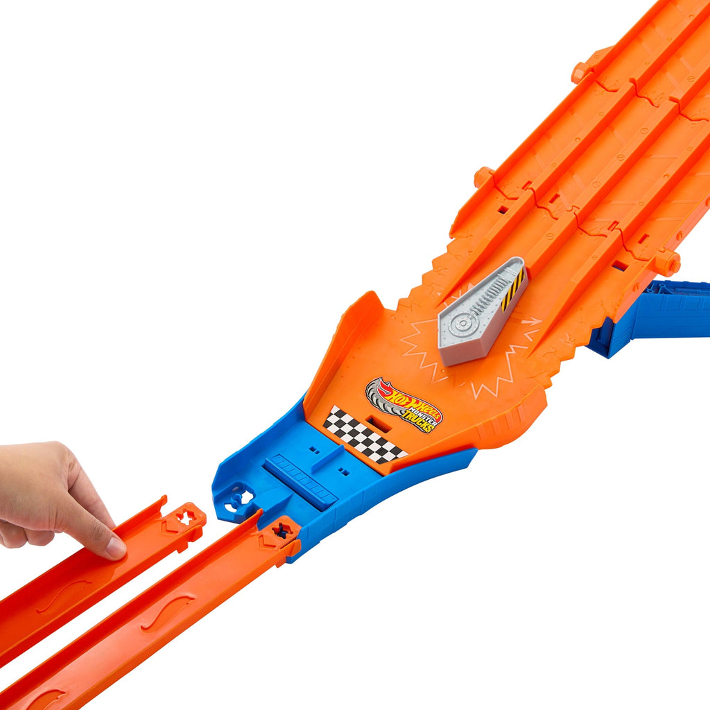 Hot Wheels Monster Trucks Pista de Brinquedo Corrida de Destruição