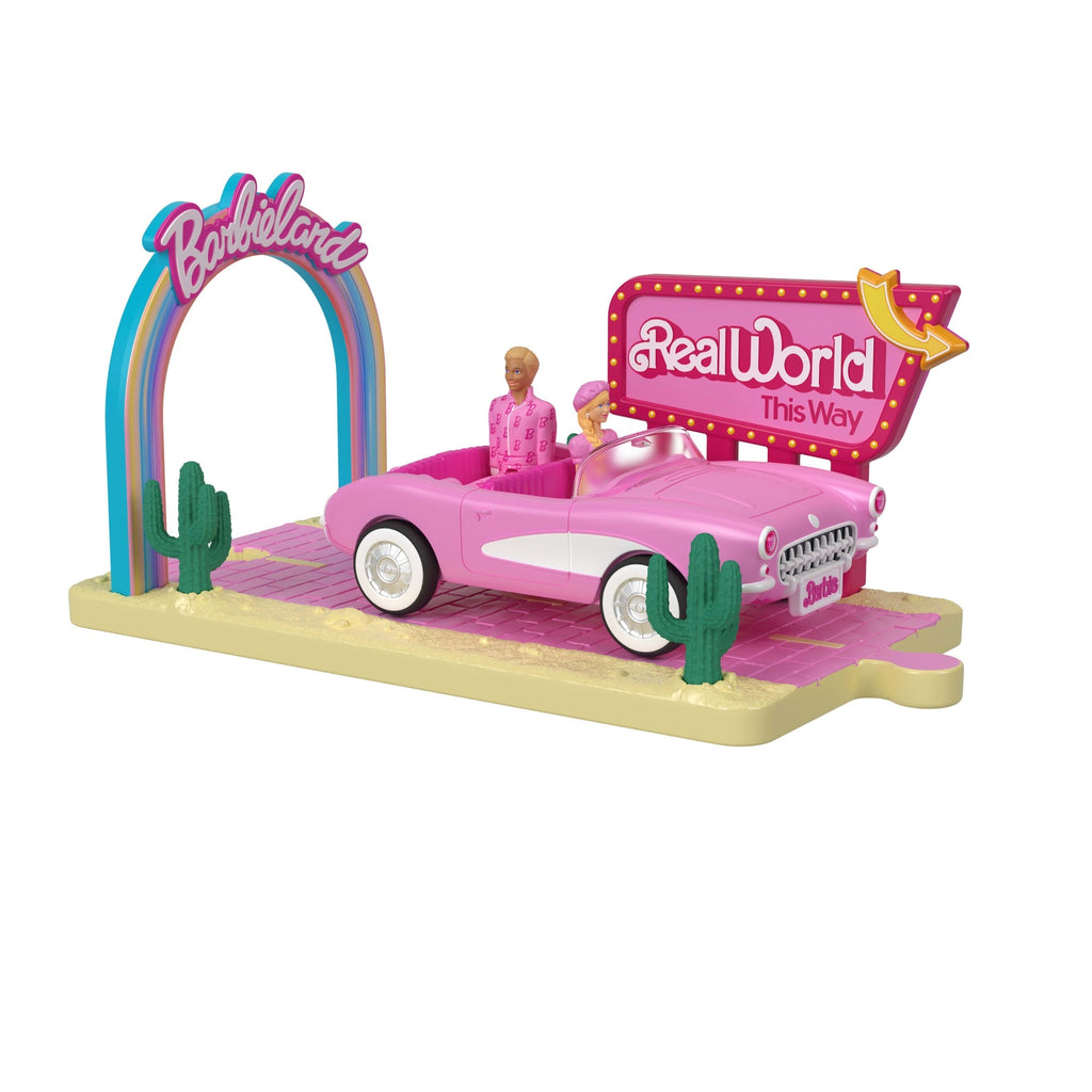Barbie Mini BarbieLand Veículo para Boneca O Filme Barbie e Ken Mundo Real