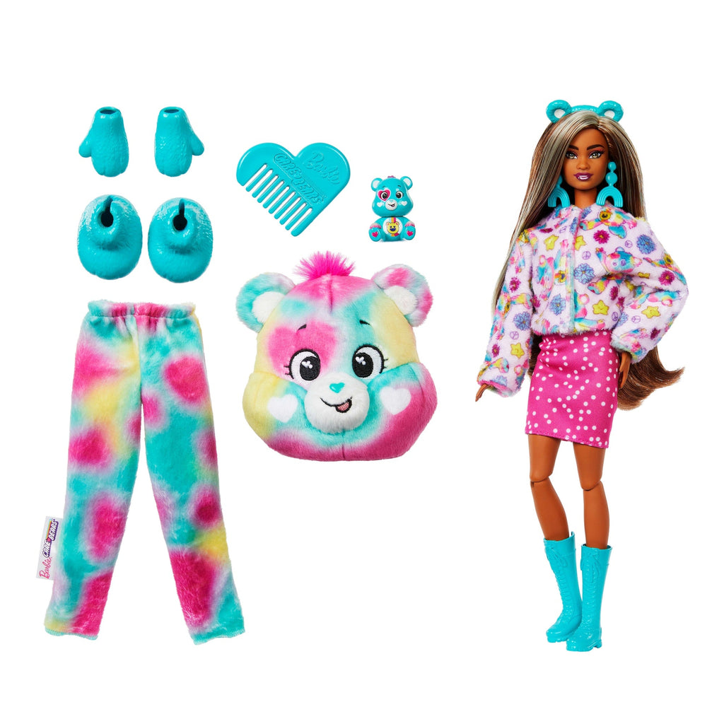 Barbie Cutie Reveal Muñeca Ositos Cariñositos Oso de las Buenas Vibras