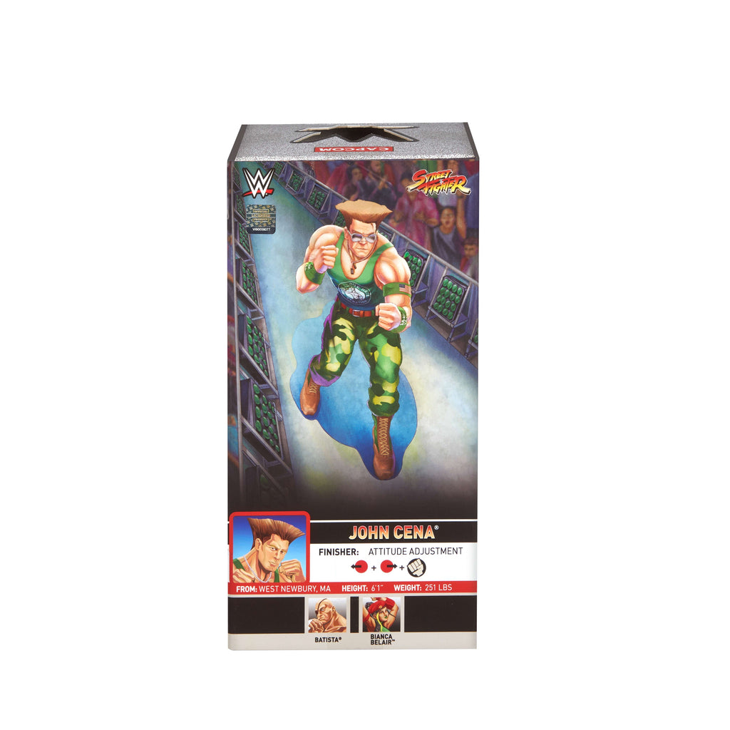 Wwe X Street Fighter  Figurine Articulée John Cena