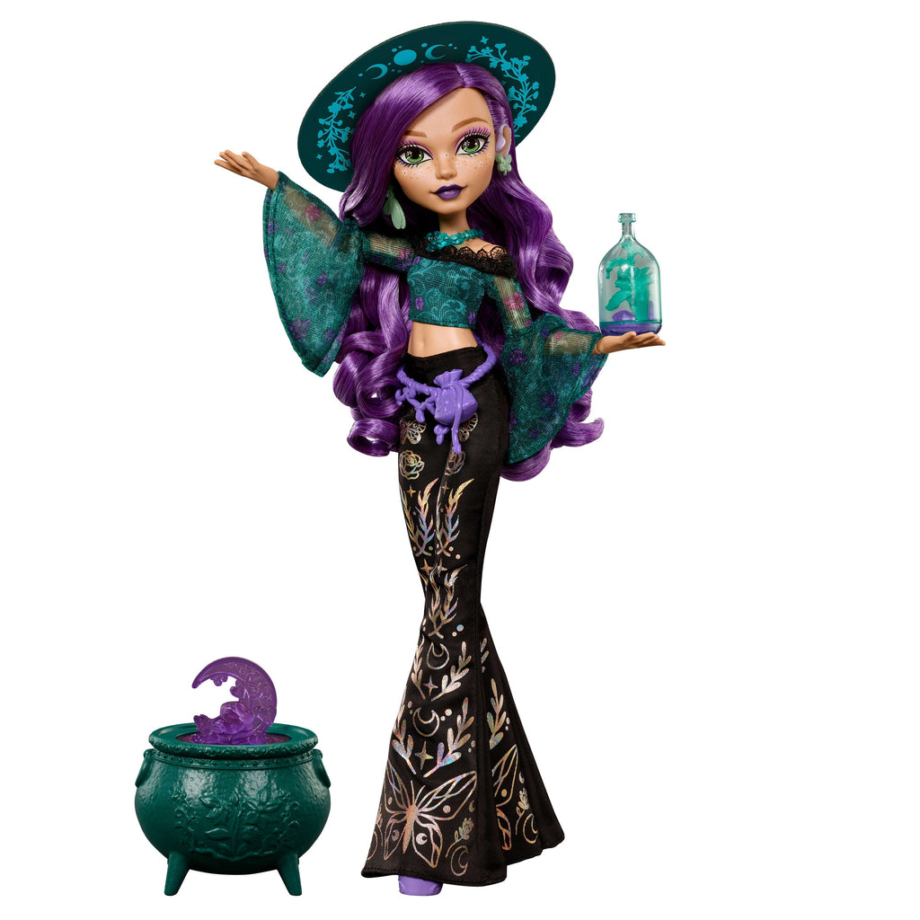 Moonspell Magic By Monster High Willow Thorne Fashion Doll, Nature Witch With Accessories