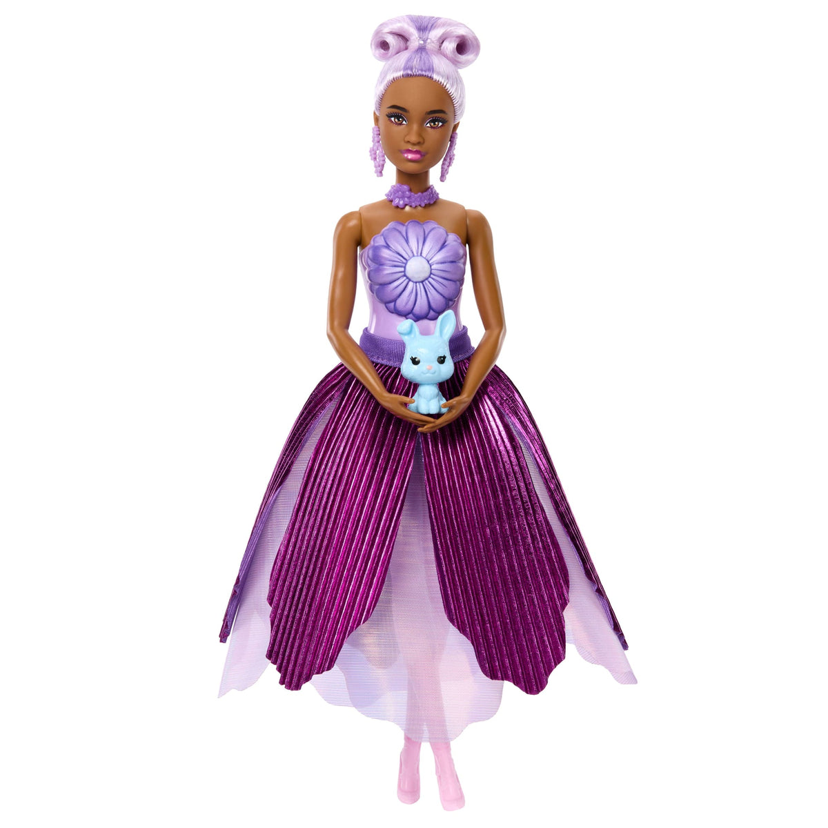 Barbie®-Poupée Pétals Pop Violette et Accessoires