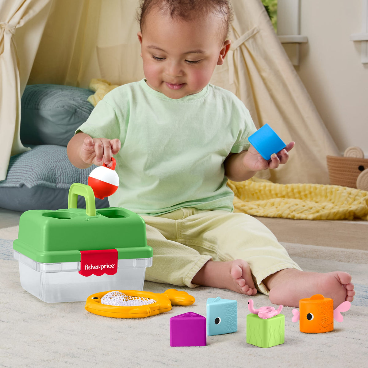 Fisher-Price Infant-Fundamentals Fisher-Price Blocos Hora de Pescar