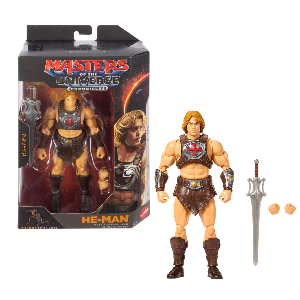 Masters Of The Universe Chronicles 2026 Movie He-Man 6.5 Inch Scale Action Figure Hero, Nick Galitzine