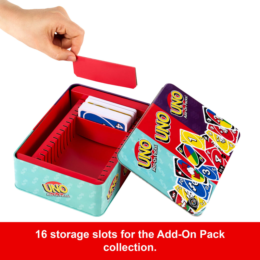 UNO Card Game With 2 Add-On Packs Card Deck For Kids, Adults & Family Night