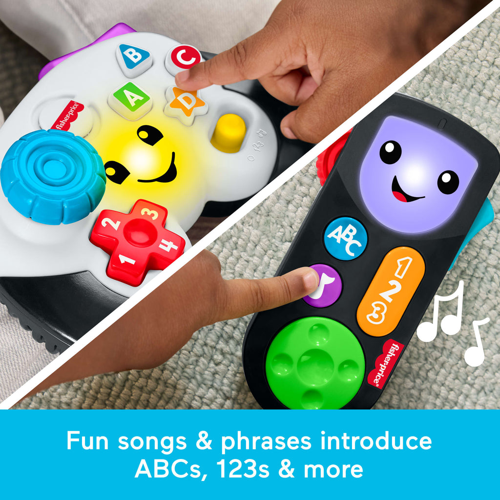 Fisher-Price Laugh & Learn Play & Stream Tech Set, 2 Electronic Toys For Baby & Toddler