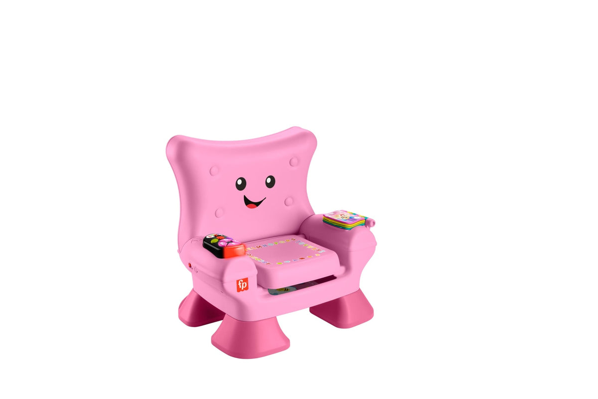 Fisher-Price Laugh & Learn Smart Stages Chair Electronic Learning Toy For Toddlers, Pink