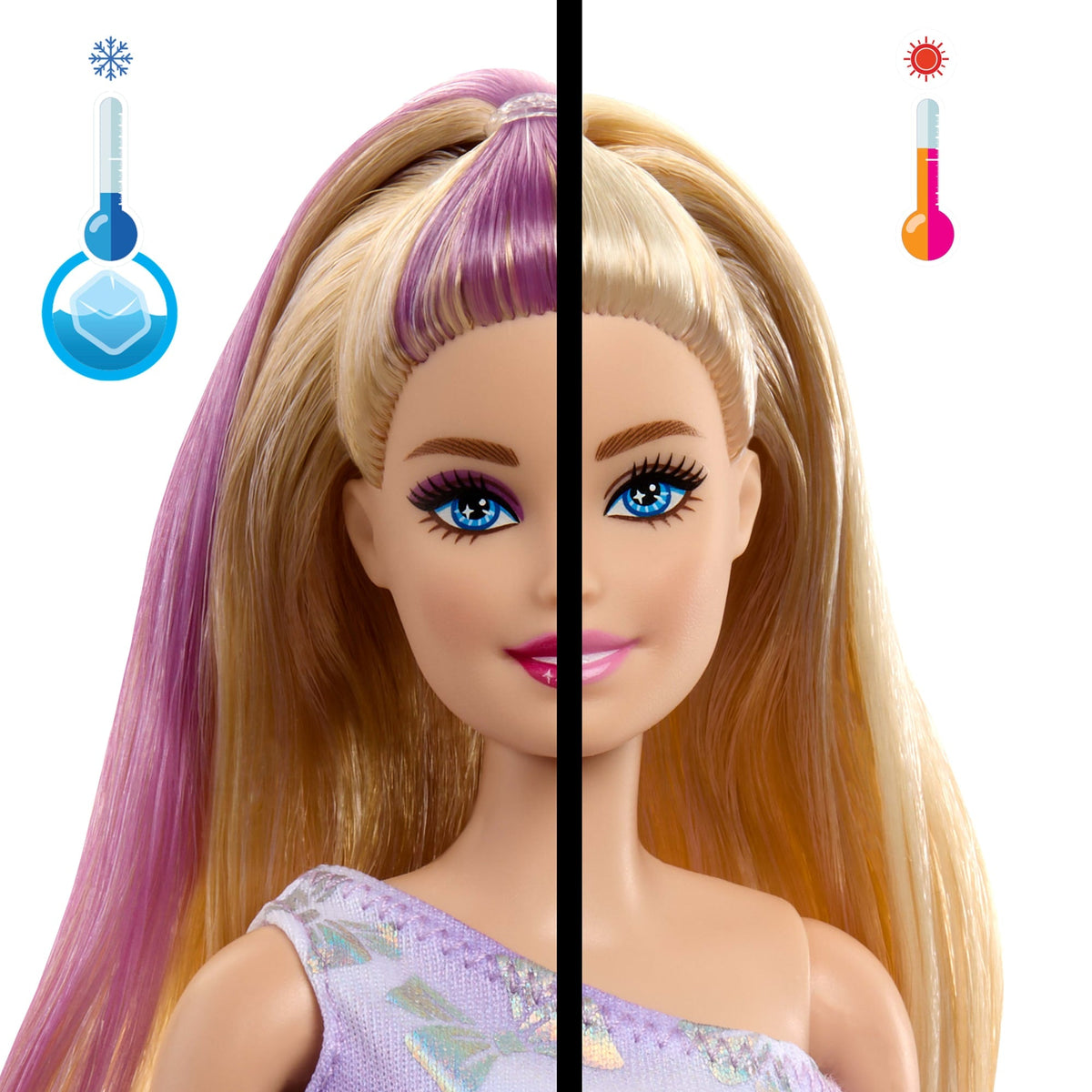 Barbie Party Unboxed Boneca Festa de Animais Vestido Azul