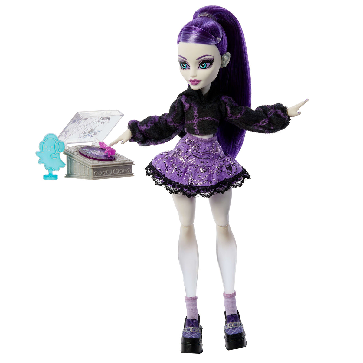 Monster High Self-Scare Secrets Spectra Vondergeist Fashion Doll With 13 Realistic Accessories