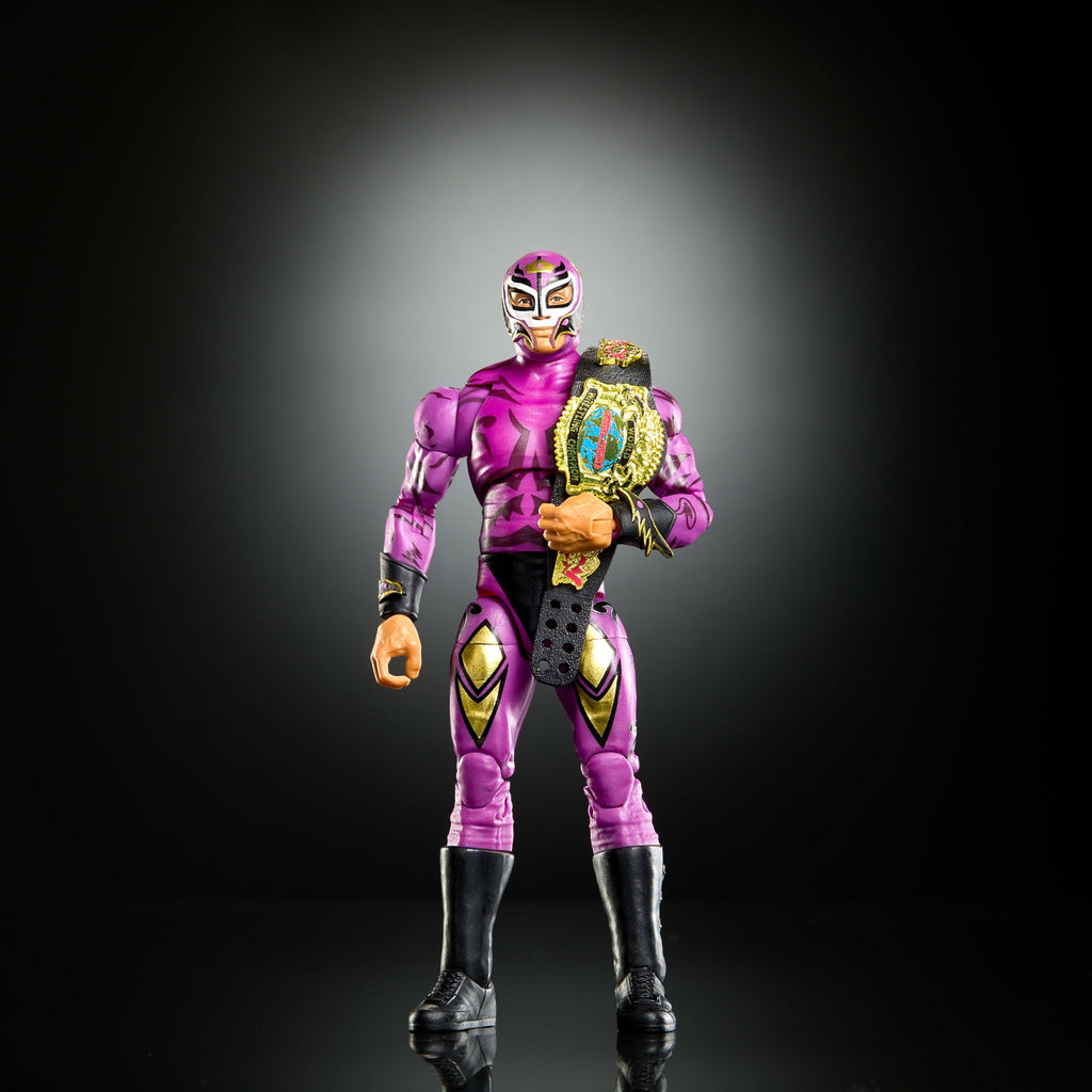 WWE Legends Ultimate Edition Rey Mysterio Action Figure & Accessories Set, 6-Inch Collectible