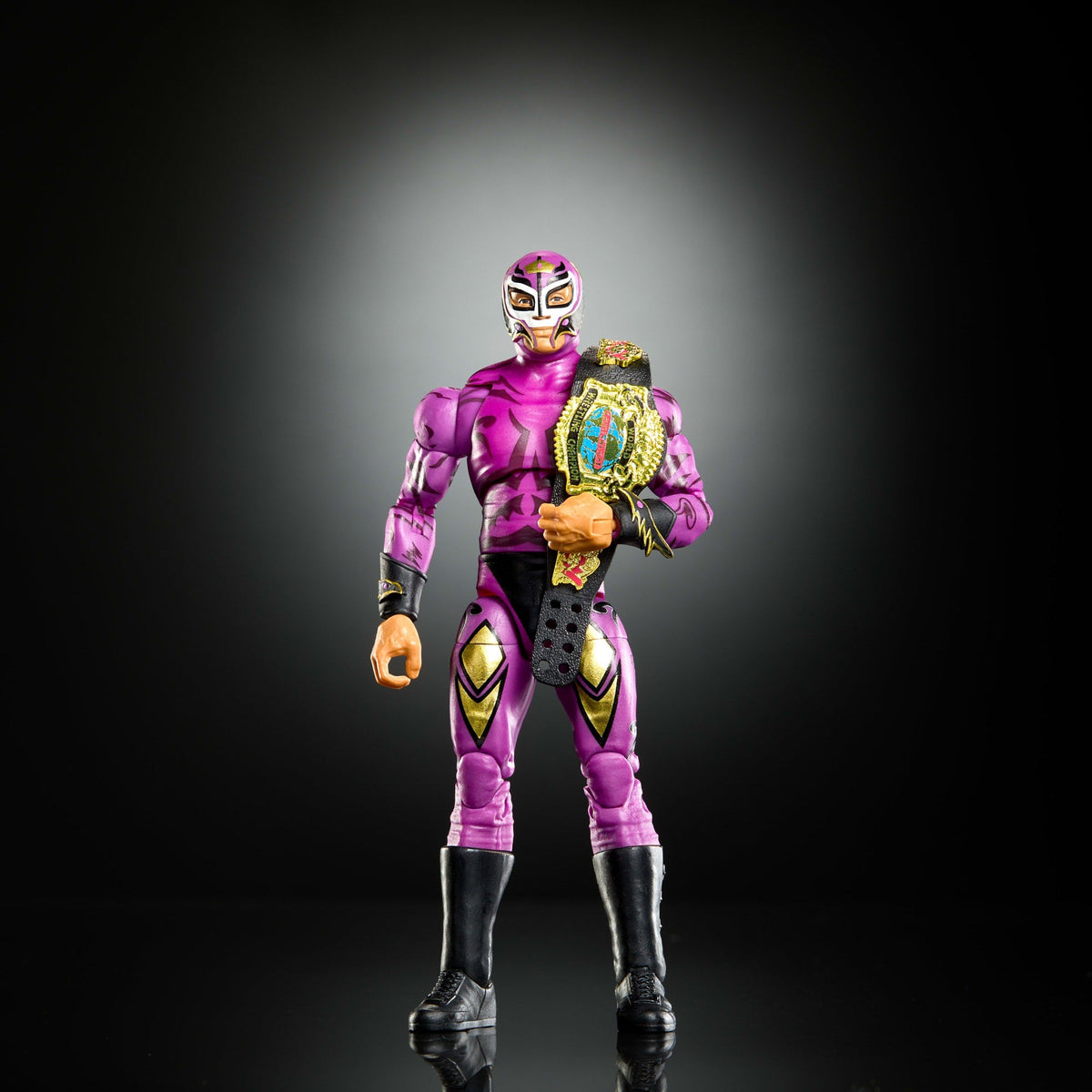 WWE Legends Ultimate Edition Rey Mysterio Action Figure & Accessories Set, 6-Inch Collectible