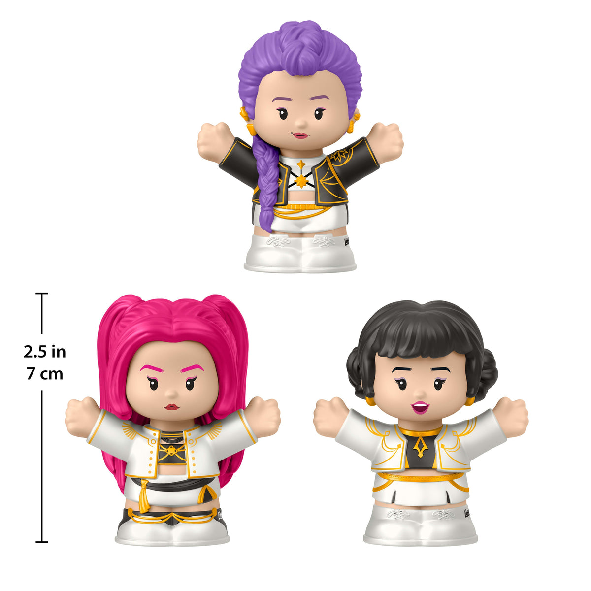 Little People Collector Kpop Demon Hunters: Huntr/X Special Edition Set, 3 Figures
