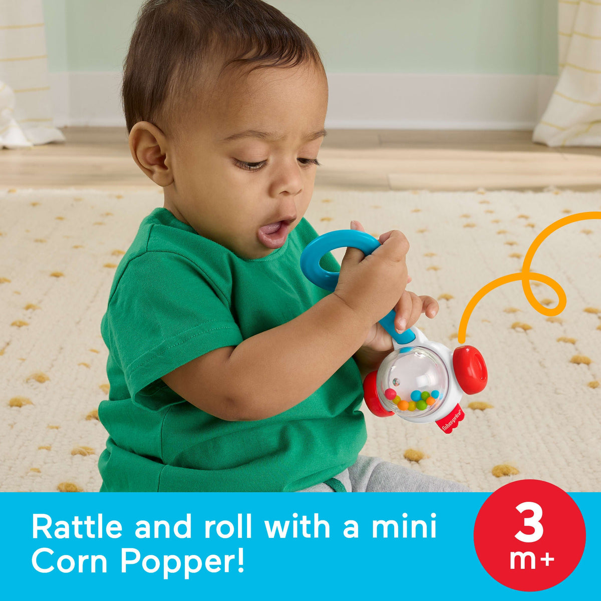 Fisher-Price Newborn Classics 4 Pack, Baby Sensory Activity Toys For Developmental Play