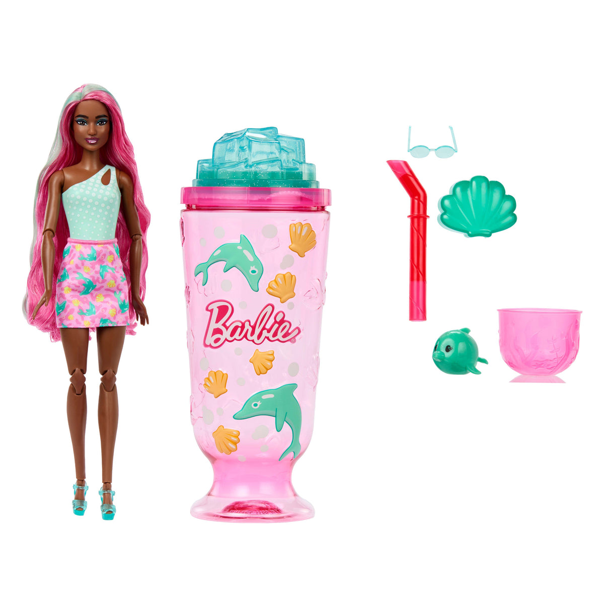 Barbie Poupée Pop Reveal Série Sea Slushy