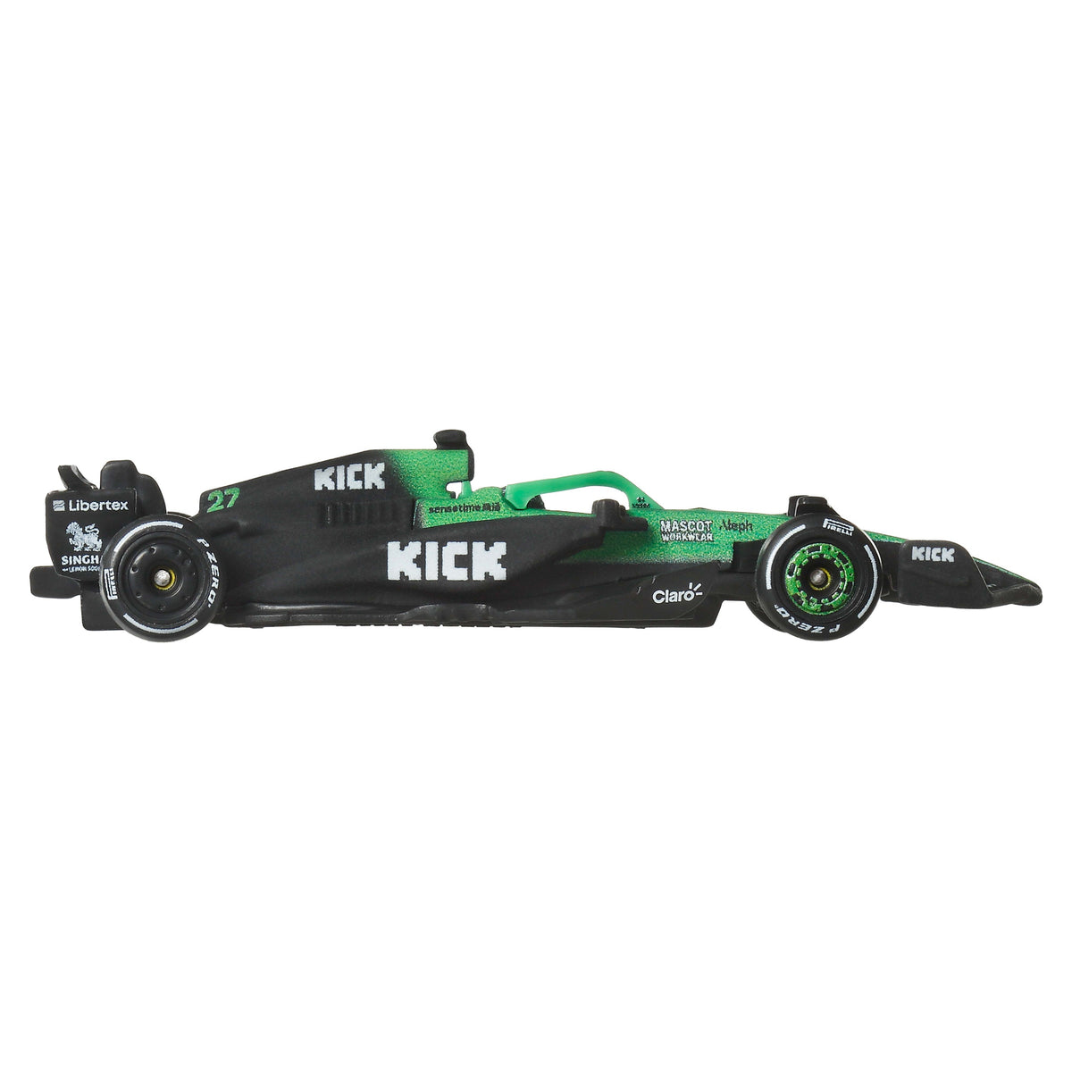 Hot Wheels Collector Vehículo de Colección Equipo KICK Sauber Formula 1 Nico Hulkenberg