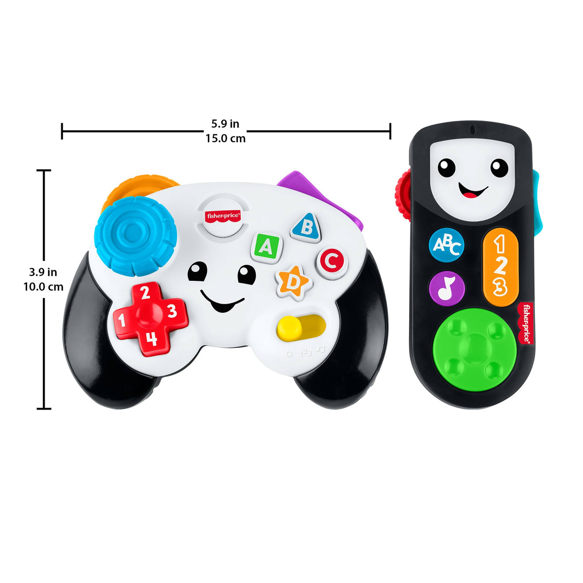 Fisher-Price Laugh & Learn Play & Stream Tech Set, 2 Electronic Toys For Baby & Toddler