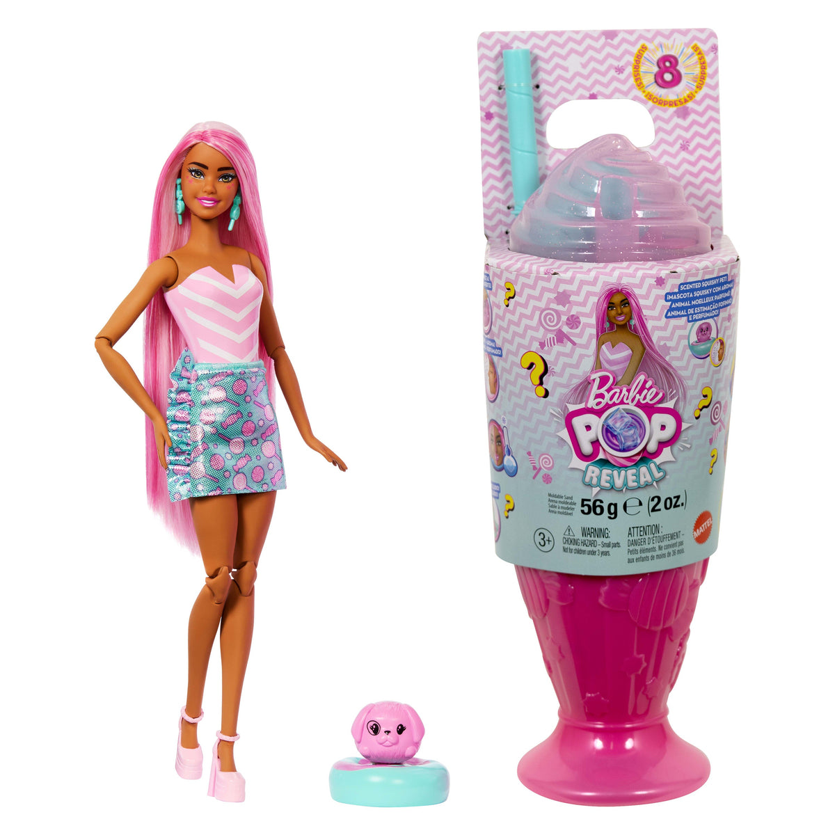 Barbie Reveal Muñeca barbie pop reveal muñeca dulces sorpresas