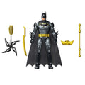 DC Crime Crusher Batman Action Figure, 25 Plus Phrases & Sounds, Articulation, 4 Weapons