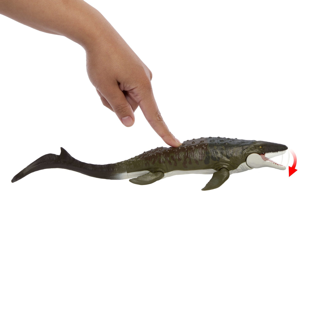 Matchbox® Bateau de Sauvetage Mosasaure Jurassic World
