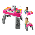 Fisher-Price Laugh & Learn Mix & Learn DJ Table, Baby & Toddler Musical Learning Toy, Pink