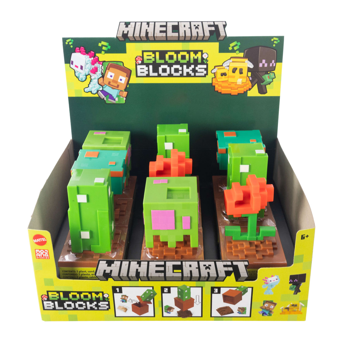 Minecraft Vanilla Figura de Brinquedo Mini Mining