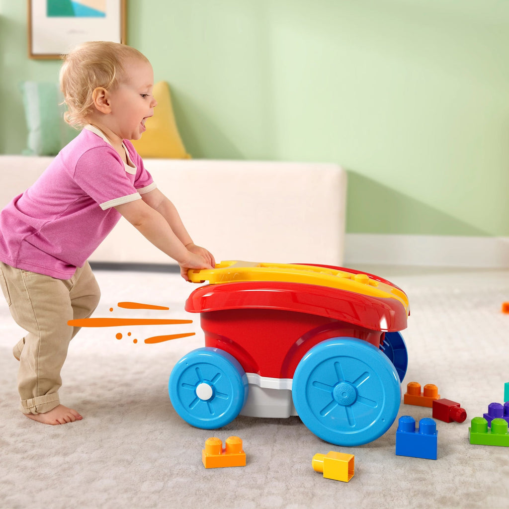 Mega Bloks Jogo de Construção Vagão recolhe blocos