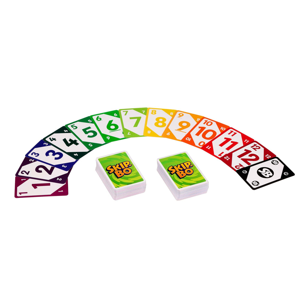 Jeu de Cartes Skip-Bo Pour Les enfants, Les Adultes et Les Familles