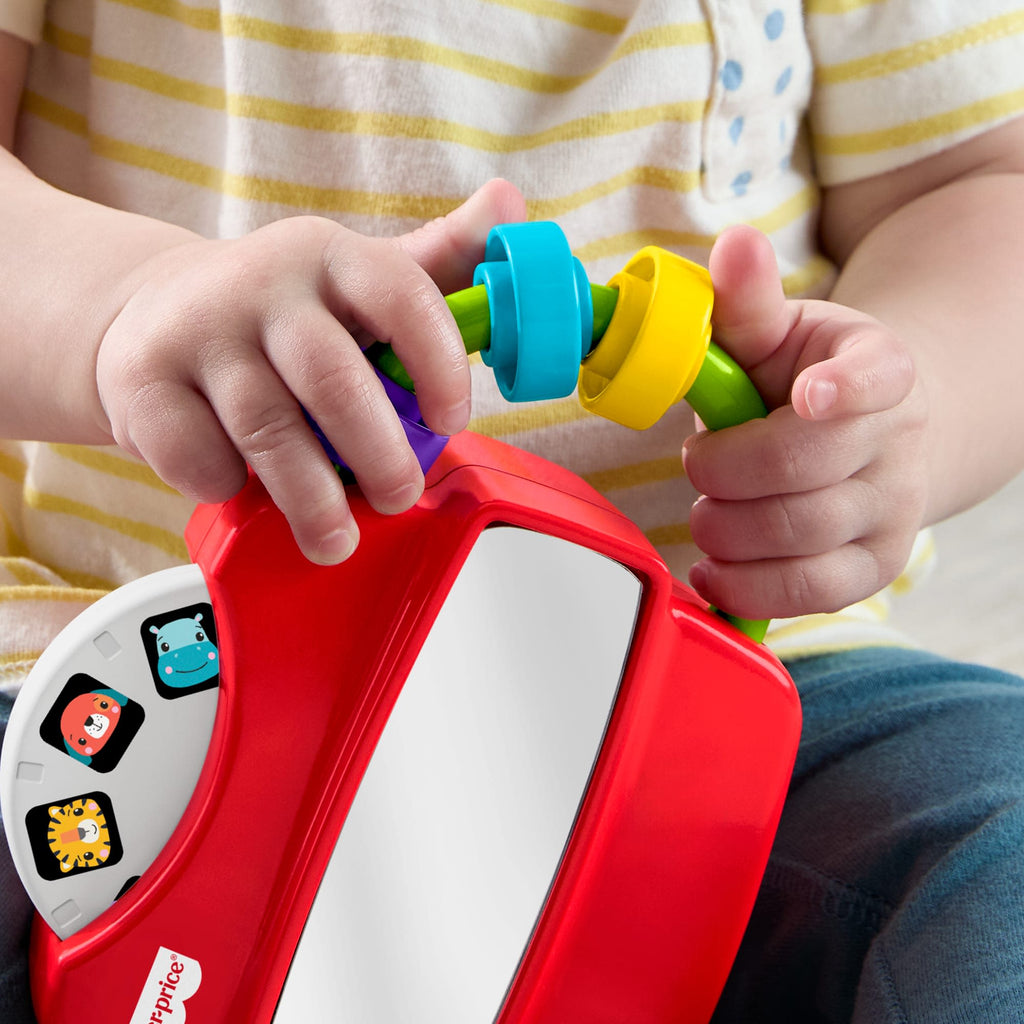 Visionneuse Sensorielle Fisher-Price Pour Bébé, Jouet Favorisant Le Développement de La Motricité Fine