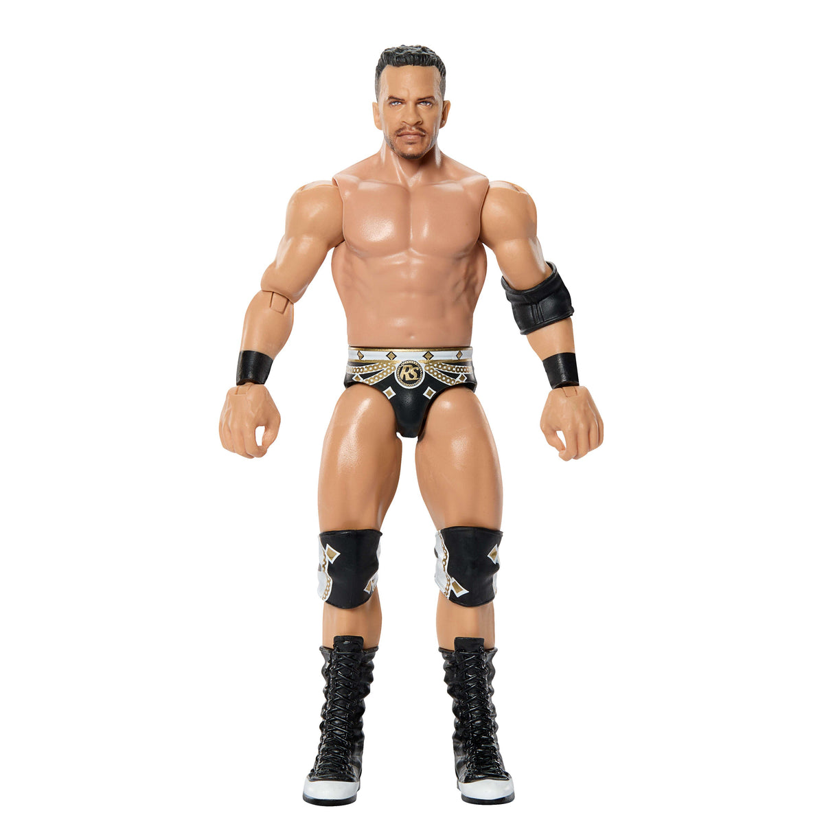 WWE Ricky Saints Action Figure, Main EVent Series #164, 6-inch Collectible With Articulation